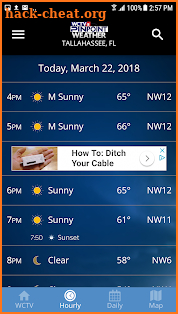 WCTV Pinpoint Weather screenshot