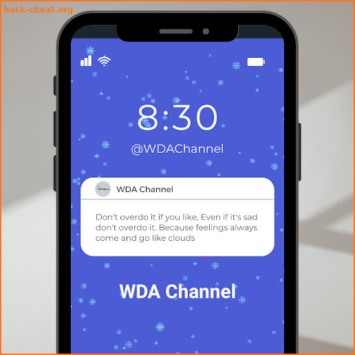 WDA Channel screenshot