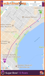 WDSU Parade Tracker screenshot