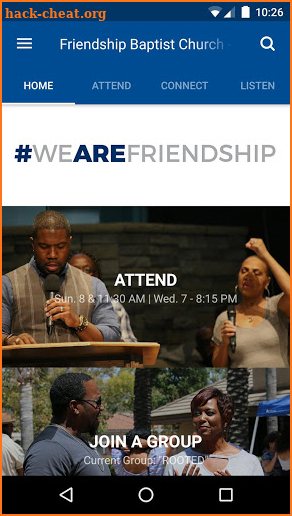 We ARE Friendship Church screenshot