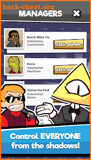 We Are Illuminati - Conspiracy Simulator Clicker screenshot