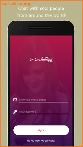 we be chatting - free anonymous chat worldwide screenshot