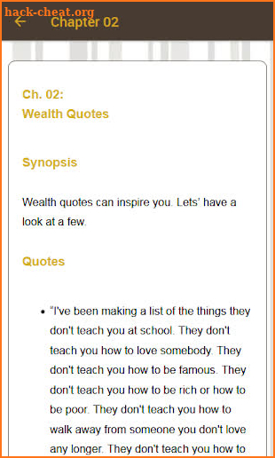 Wealth Mindset screenshot