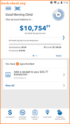 WealthCare screenshot