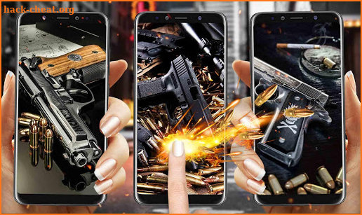 Weapon Gun Live Wallpaper Themes screenshot