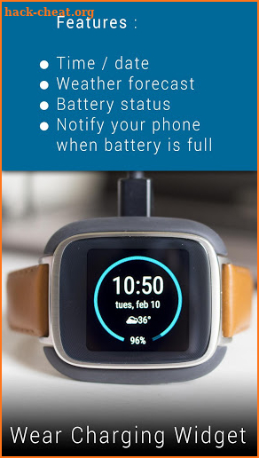 Wear Charging Widget screenshot