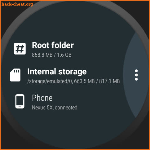 Wear File Manager - beta screenshot