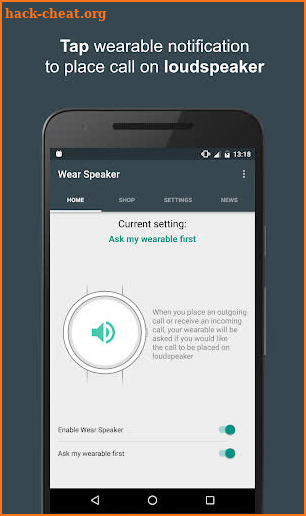 Wear Speaker for Wear OS (Andr screenshot