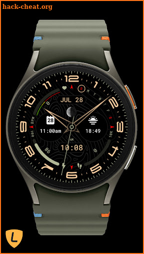 Wear Watch Face 058 screenshot