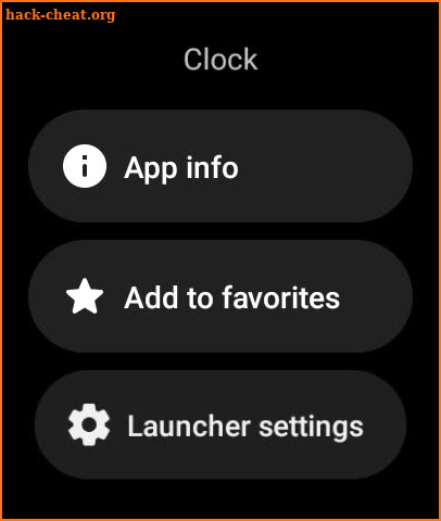 Weasy Launcher screenshot