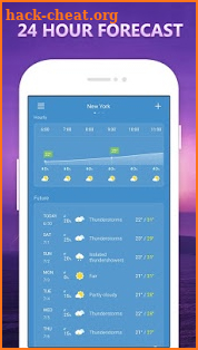 Weather screenshot