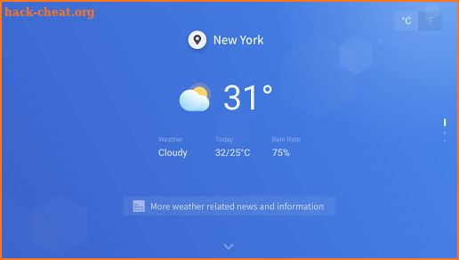 Weather screenshot