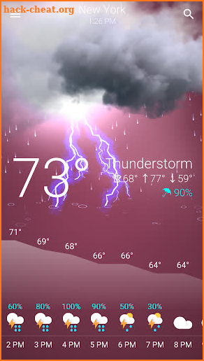 Weather screenshot