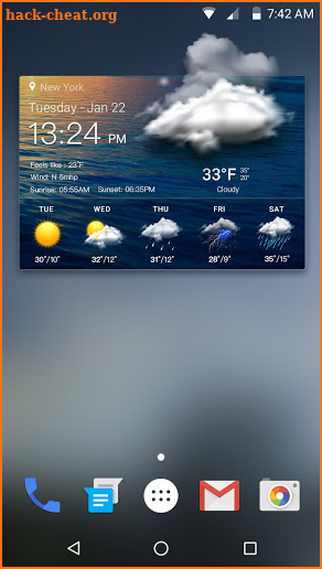 weather and temperature app Pro ⛅ . screenshot