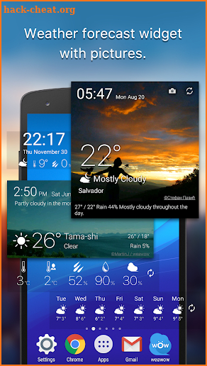 Weather & Widget - Weawow screenshot