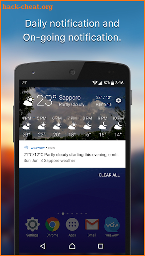 Weather & Widget - Weawow screenshot