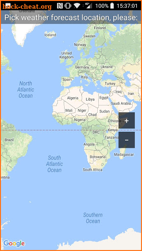 Weather: Any place on earth! screenshot
