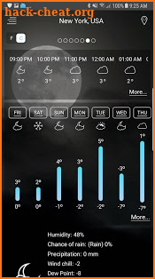 Weather app screenshot