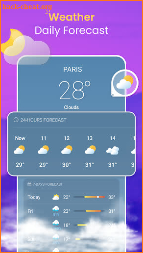 Weather App: Forecast & Widget screenshot