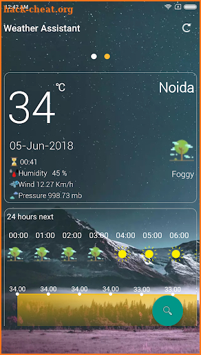 Weather Assistant screenshot