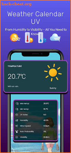 Weather Calendar & Forecast screenshot