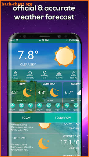 Weather Channel App Daily Live Weather Forecast screenshot