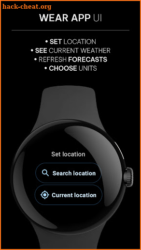 Weather Complications: Wear OS screenshot