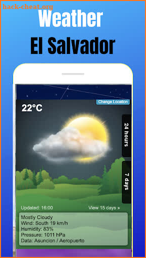 Weather El Salvador screenshot