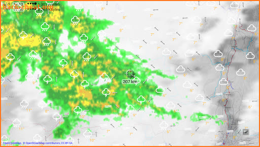 Weather for TV with Android TV screenshot