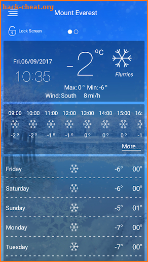 weather forcast pro screenshot