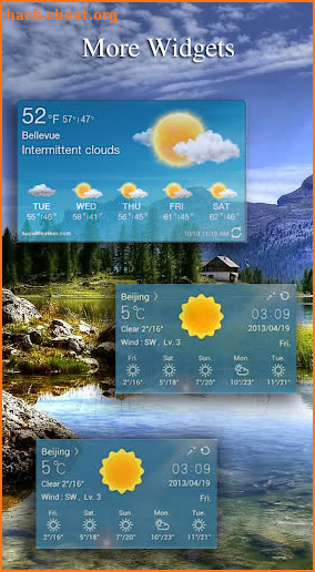 Weather Forecase - Widget weather screenshot