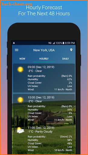 Weather Forecast screenshot