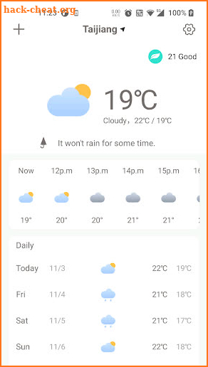 Weather Forecast screenshot