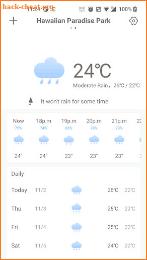 Weather Forecast screenshot