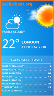 Weather Forecast 2018 screenshot