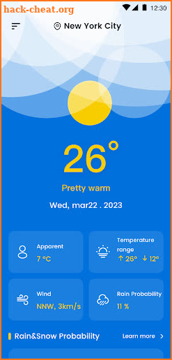 Weather Forecast screenshot