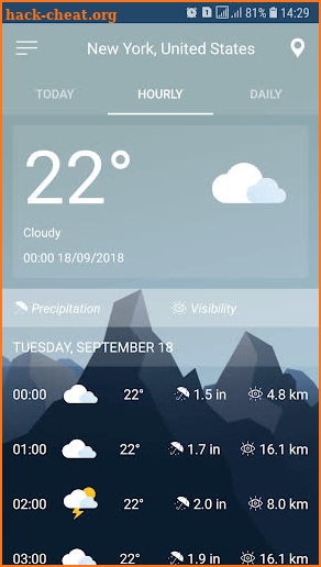 Weather Forecast screenshot