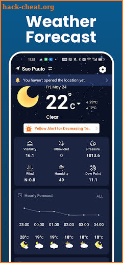 Weather Forecast & Radar Home screenshot