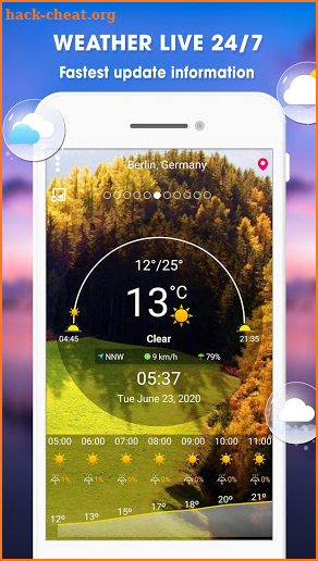 Weather forecast & Weather alerts screenshot