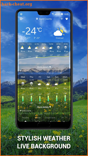 Weather Forecast App & Radar Widget screenshot