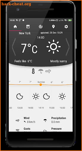 Weather Forecast App, Radar, Widget and Alerts screenshot