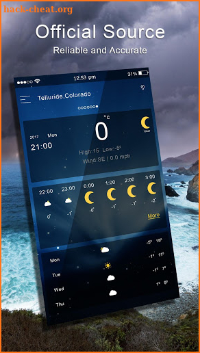 Weather Forecast Apps screenshot