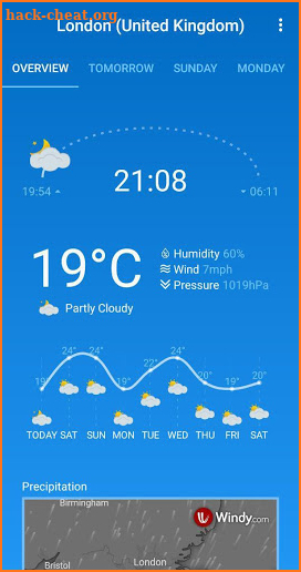 Weather Forecast (free & no ads) screenshot