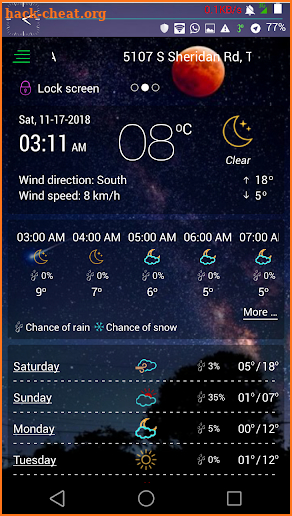 Weather Forecast Live screenshot