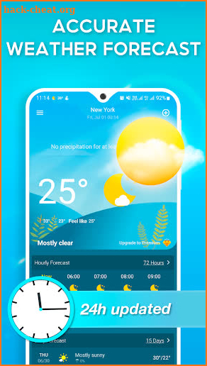 Weather Forecast Live & Radar screenshot