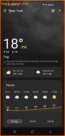 Weather Forecast Live: WeaDrop screenshot