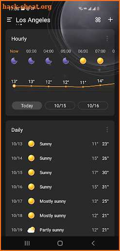 Weather Forecast Live: WeaDrop screenshot