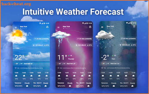 Weather Forecast - Local Weather Channel & Alerts screenshot