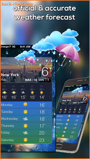 Weather Forecast, Local Weather Network screenshot