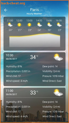 Weather forecast pro screenshot